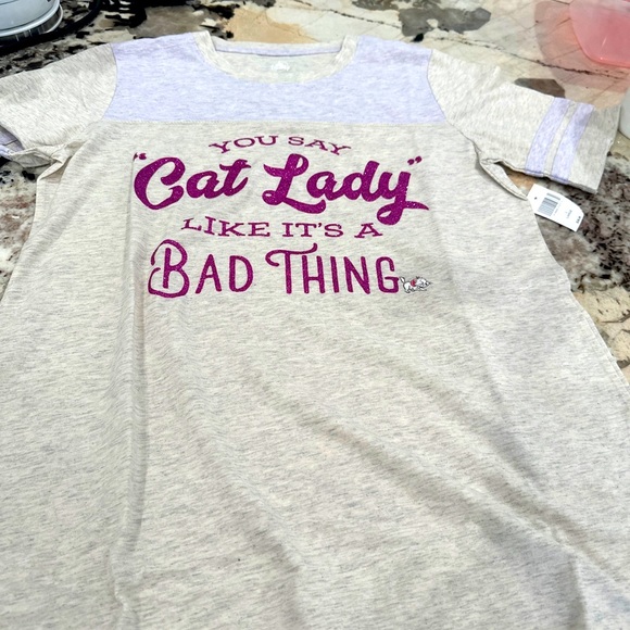 Disney Aristocats Marie ''You Say Cat Lady Like It's a Bad Thing'' T-Shirt Large - Picture 2 of 2